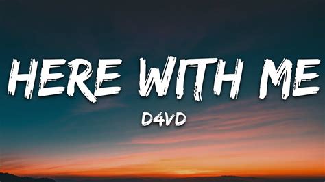 d4vd here with me|here with me d4vd download.